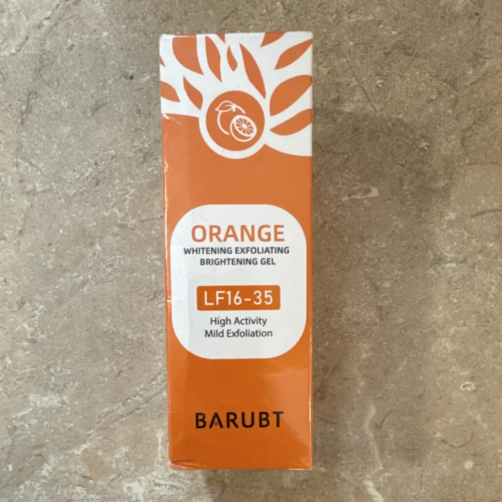 BARUBT Brightening Gel Orange Peel Oil Niacinamide Exfoliation 1.7 oz LF16-35
